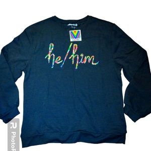 He / Him Gender Pronouns LGBT Sweatshirt